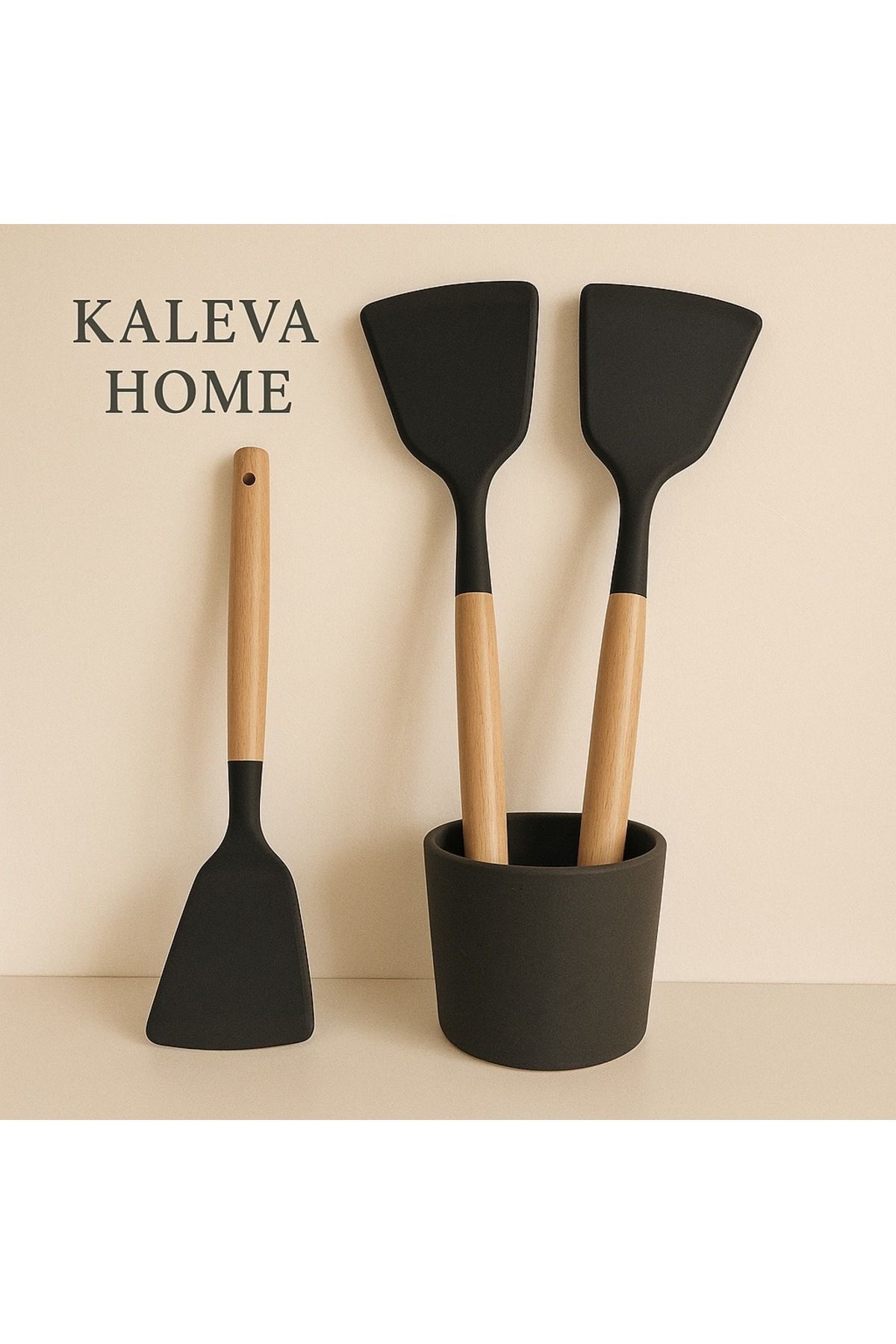 Home KALEVA HOME BAMBU SAPLI DÜZ SPATULA (1ADET)