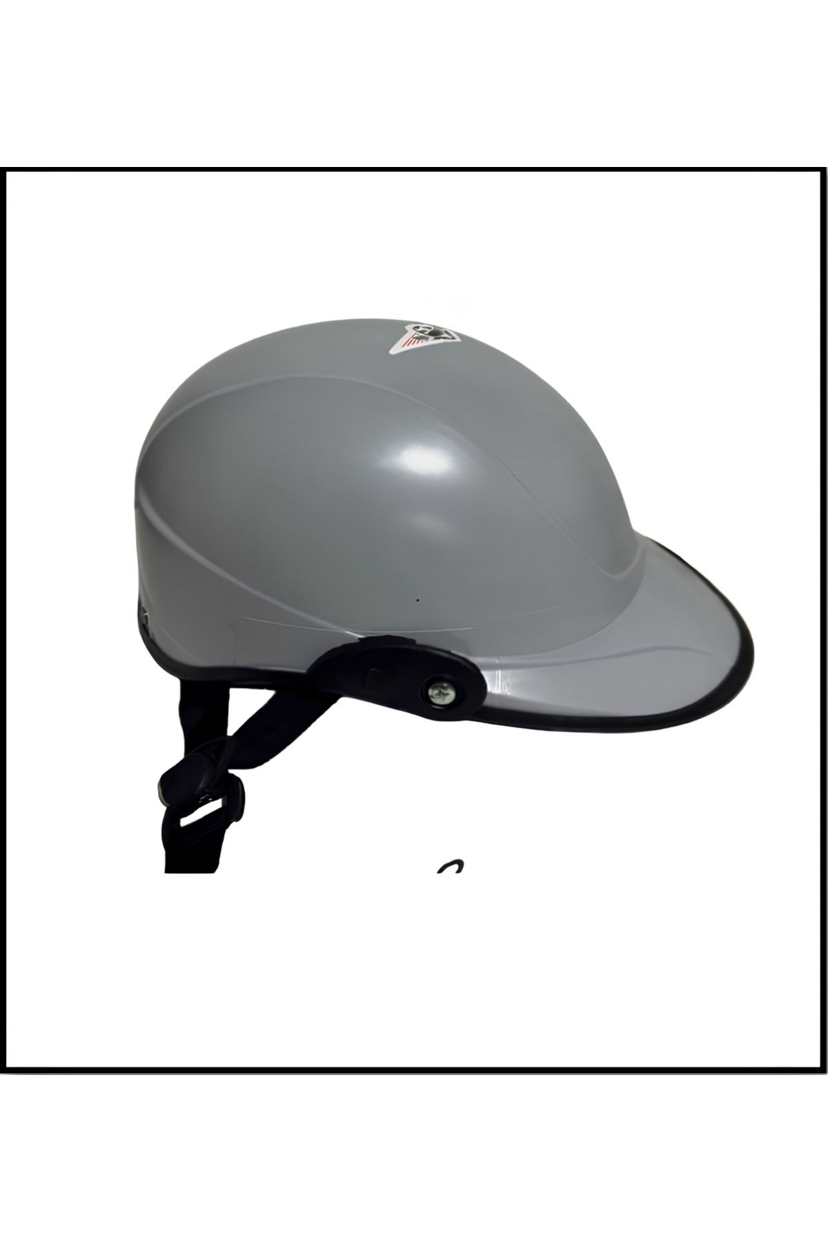 WOSEN GRİ JOKEY KASKET YAZLIK MOTOSİKLET KASKI