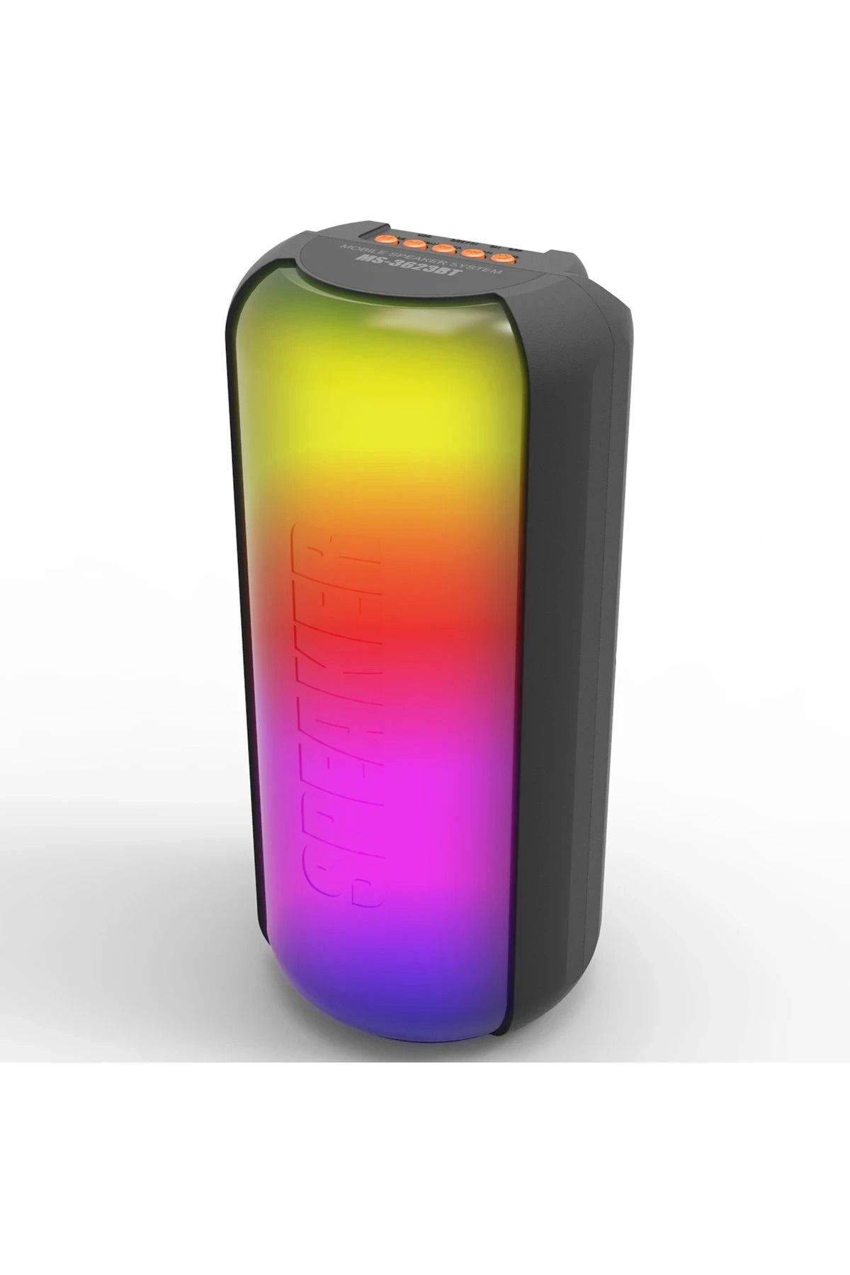 NewFace MS-3623BT RGB Kablosuz Hoparlör - Siyah JOJUA