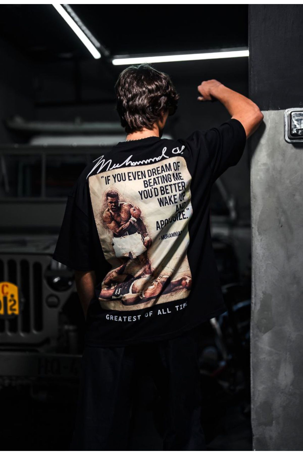 WolfKing BOKS T-Shirt boks Tsört kickboks mma muaythai