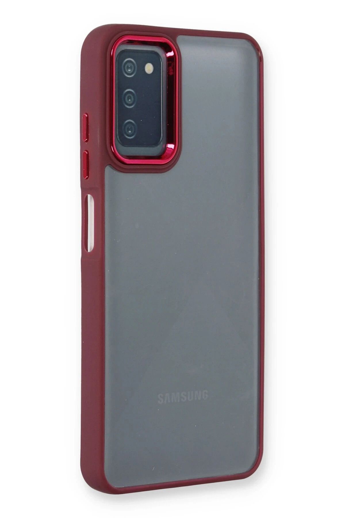 NewFace Samsung Galaxy A03S Kılıf Dora Kapak - Kırmızı JOJUA