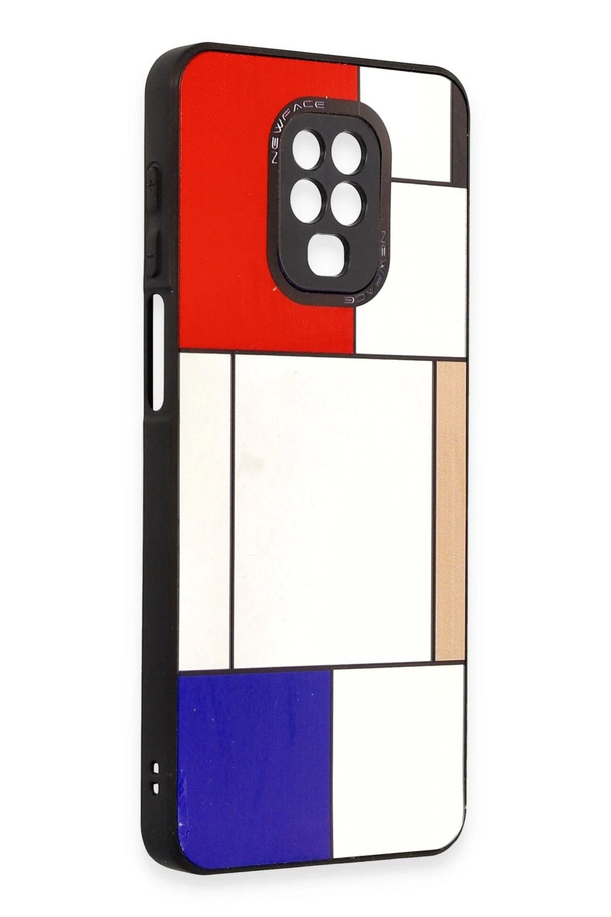NewFace Xiaomi Redmi Note 9 Pro Kılıf Mirror Desenli Kapak - Mirror - 9 FLKRY