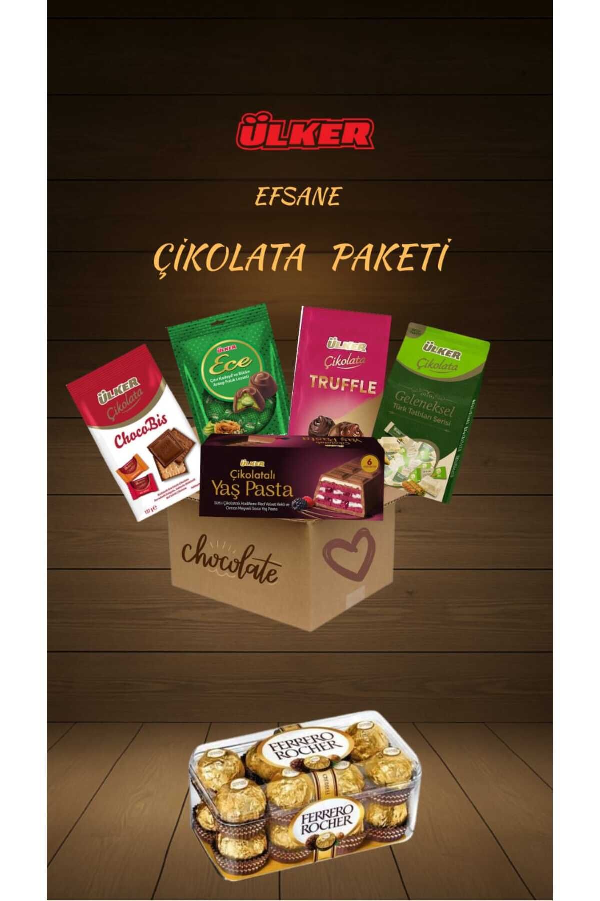 Ülker ÜLKER Efsane Çikolata Paketi 6 lı Mix