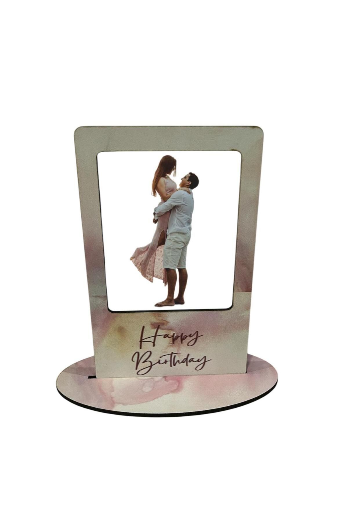 OES HOME Doğum Günü Çerceve 11x9 cm fotoğrafa uygun Happy Birthday