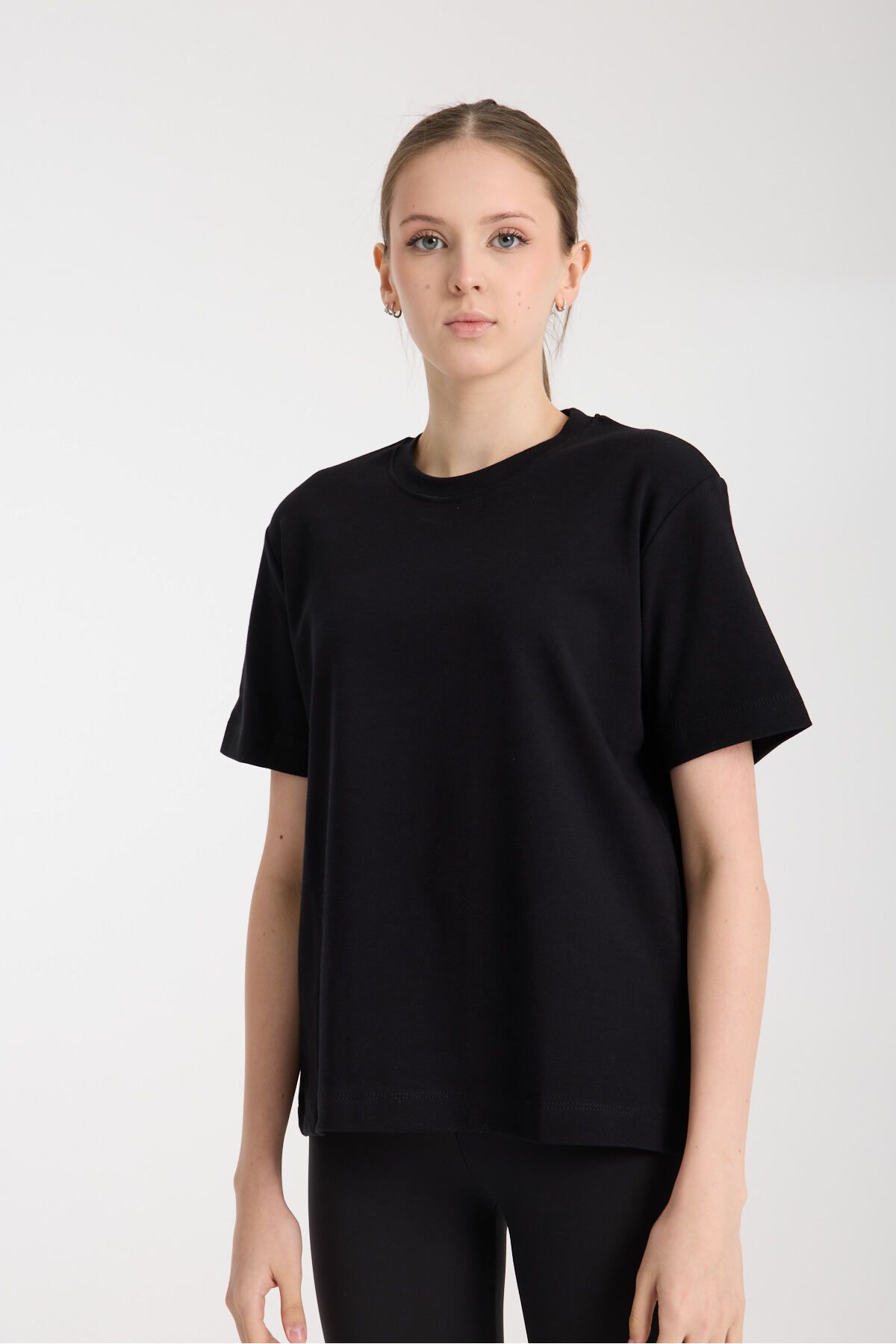 PleasureOfSilk Posilk Regular Pamuk T-shirt