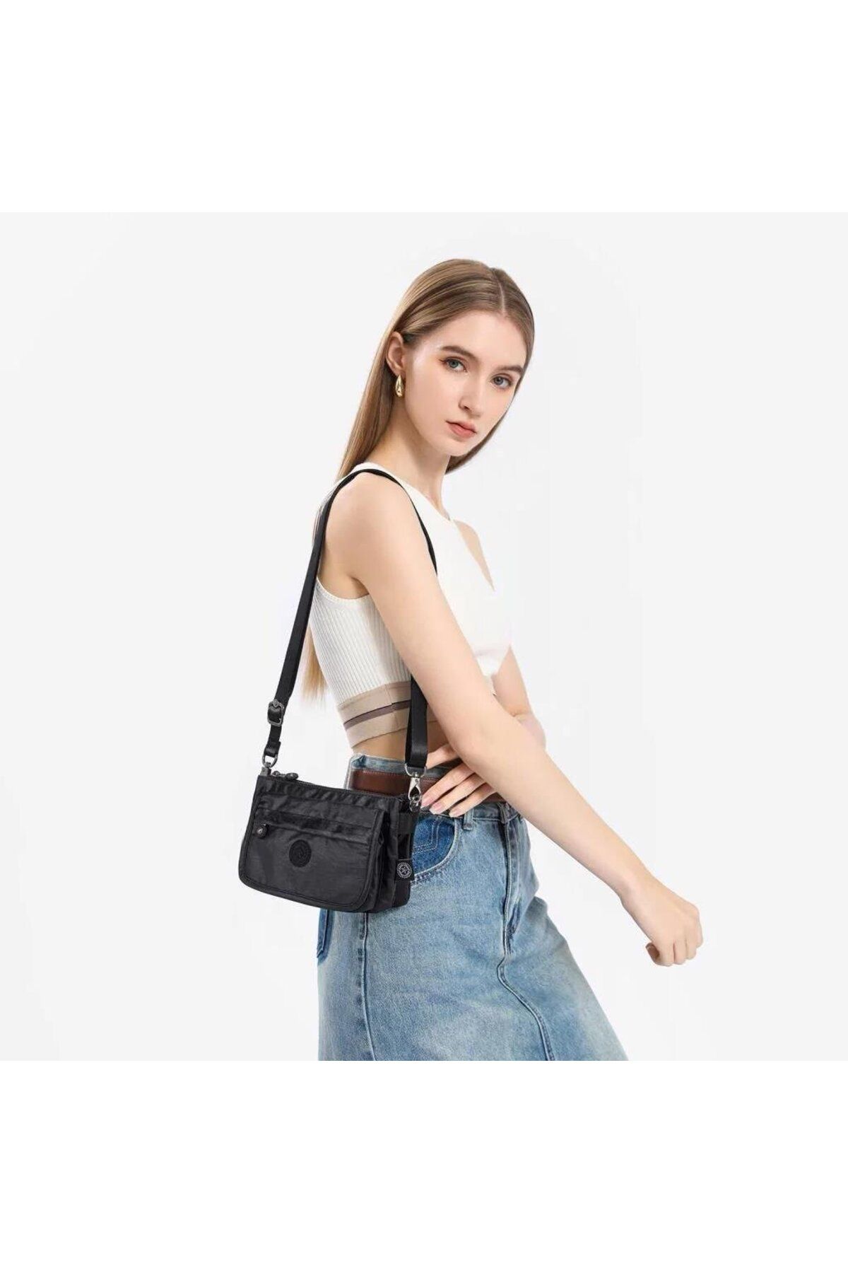 SMART BAGS 1191 Çapraz Çanta Siyah