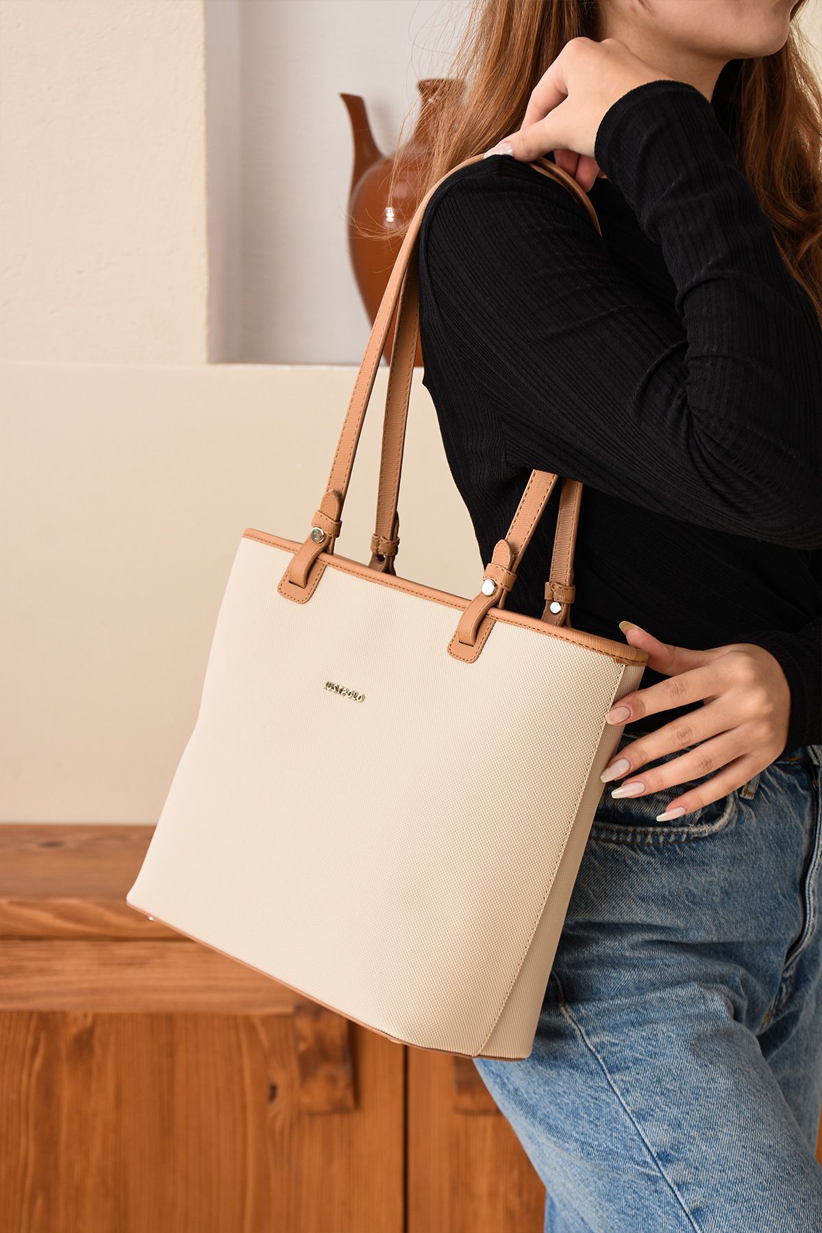 Babydoll Bag Kadın Büyük Omuz Askılı Yeni Sezon Çanta