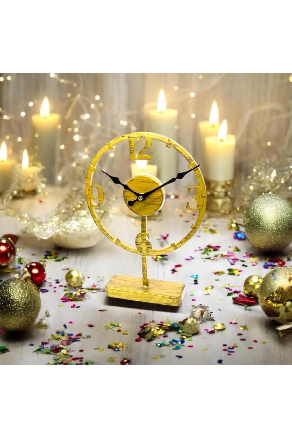 Galaxy GOLD METAL MASA SAATİ SAATDUKKANDUVAR MAĞAZASINDAN SAAT GÜN İÇİNDE KARGO ÜCRETSİZ KARGO