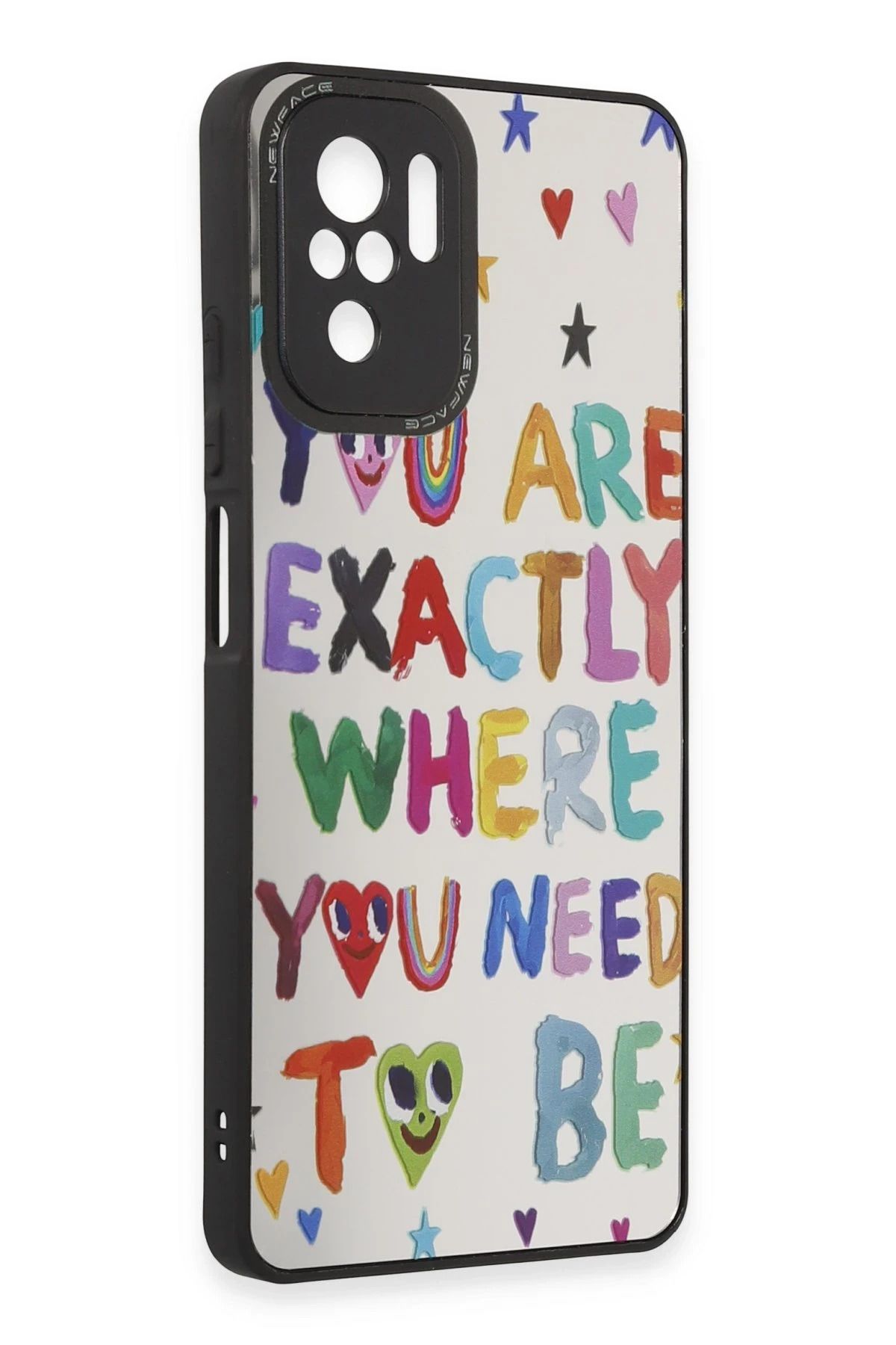 NewFace Xiaomi Redmi Note 10 Kılıf Mirror Desenli Kapak - Mirror - 10 JOJUA