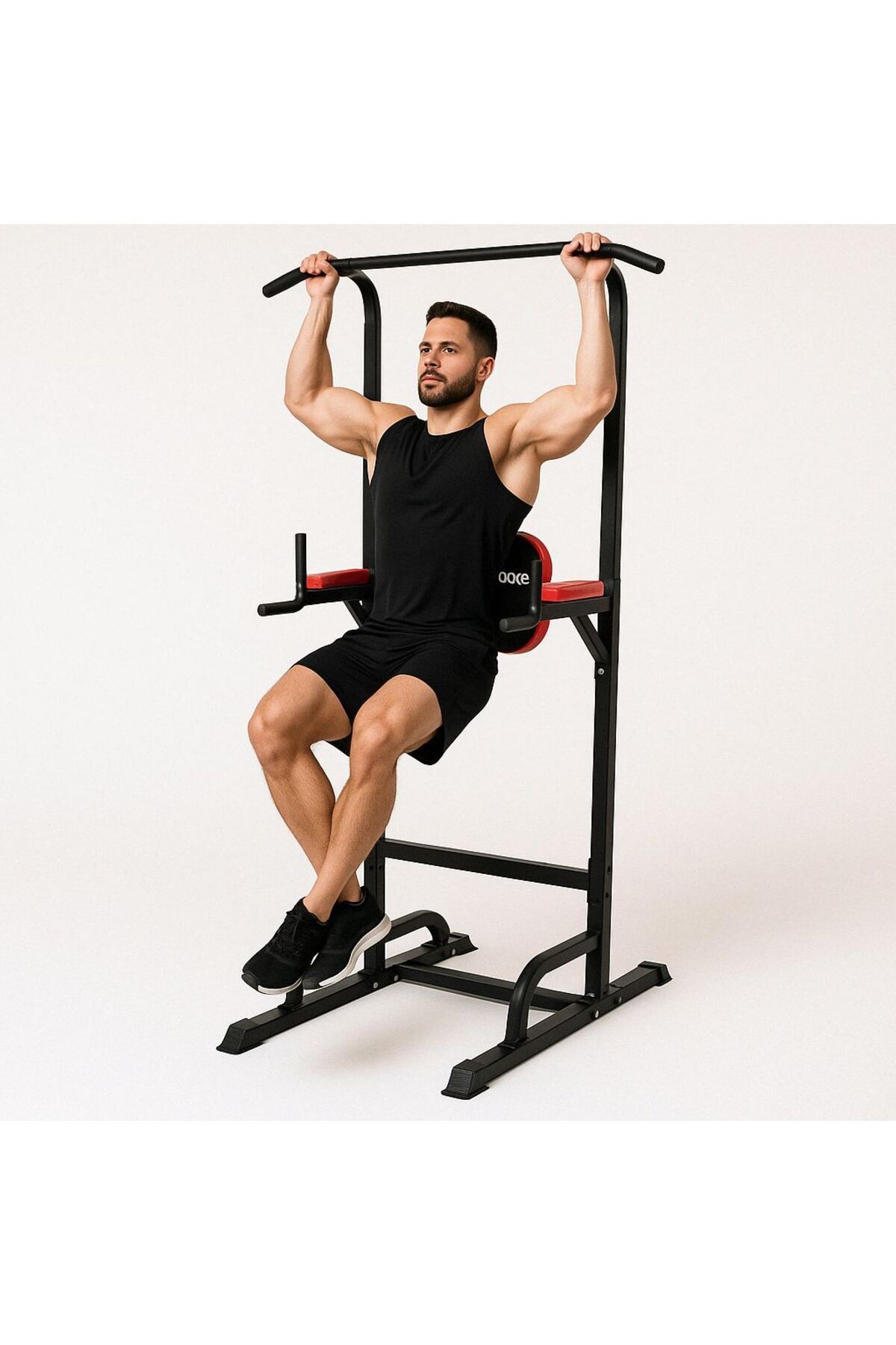 welcomein Çok Fonksiyonlu Antreman Kulesi Şınav Barfiks Mekik Egzersiz İstasyonu Fitness