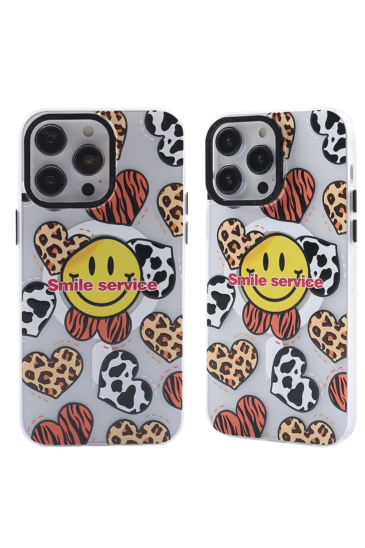 NewFace iPhone 13 Pro Max Kılıf Apollo Magneticsafe Desenli Kapak - Apollo Şeffaf - 2 FERRG