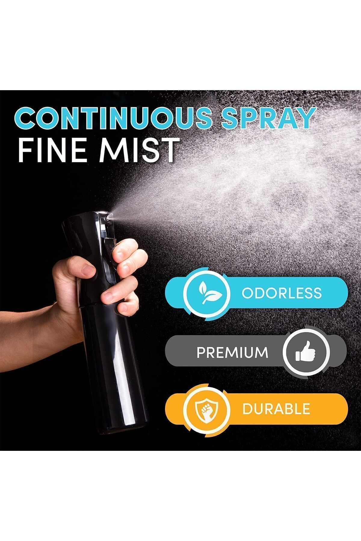 Misty Sprayer Suluk - Kuaför Suluğu Sprey L-003 — 8683907160880 — تصویر 4 از 7