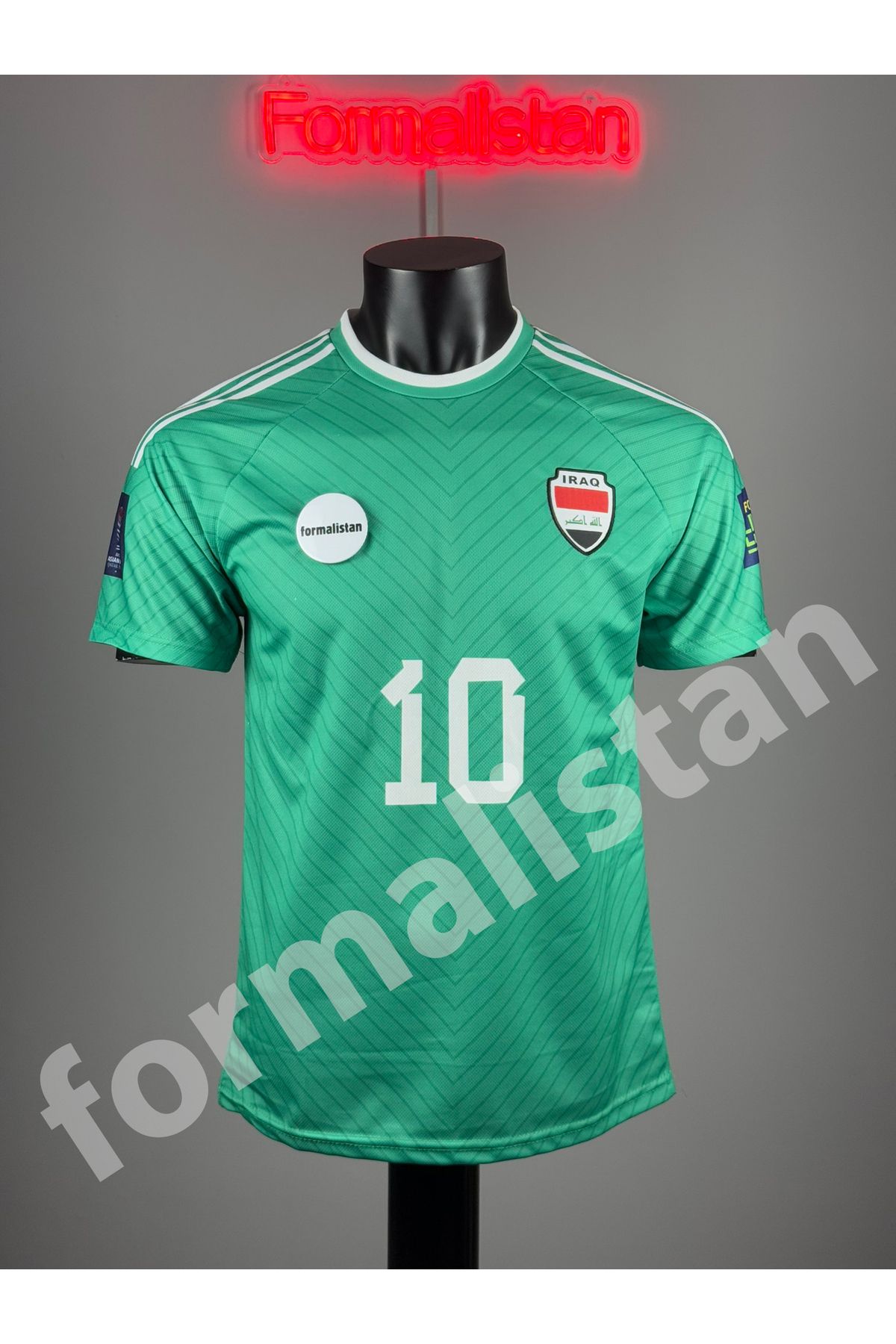 Quaxram Iraq Isimsiz Futbol Forması - Yeşil