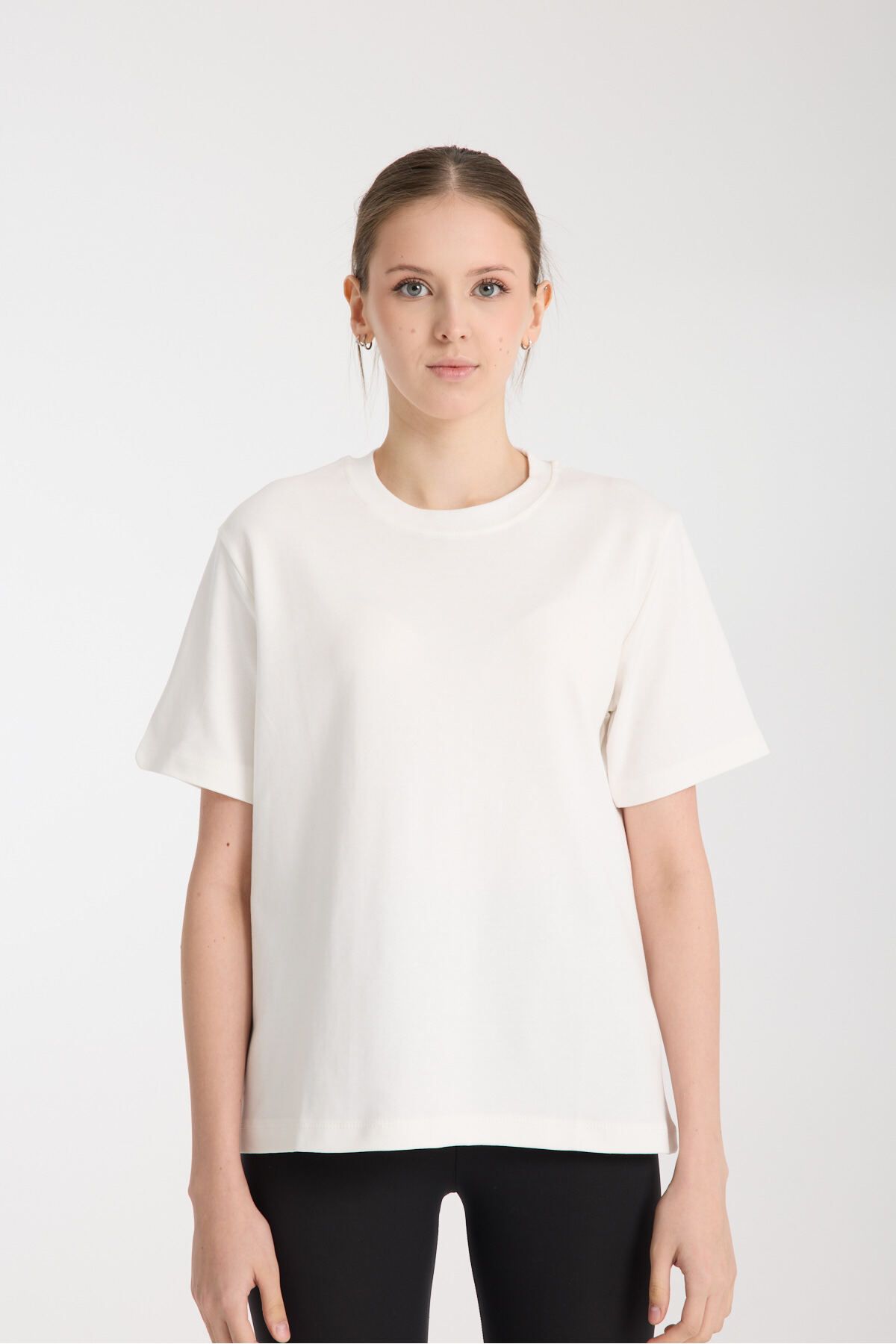 PleasureOfSilk Posilk Regular Pamuk T-shirt