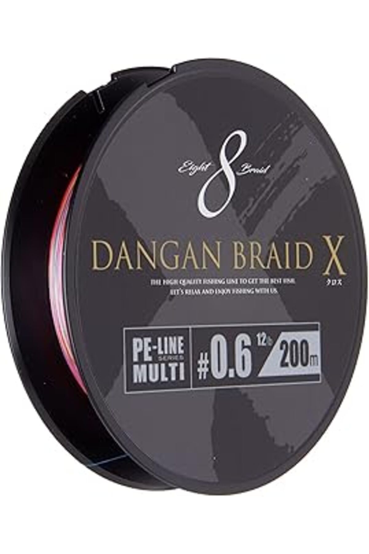 NETWORK ART Major Craft Dangan X Braid İp Dbx8 Pe 0.6/0.06Mm/12Lb/5.44Kg/200 Metre Multi