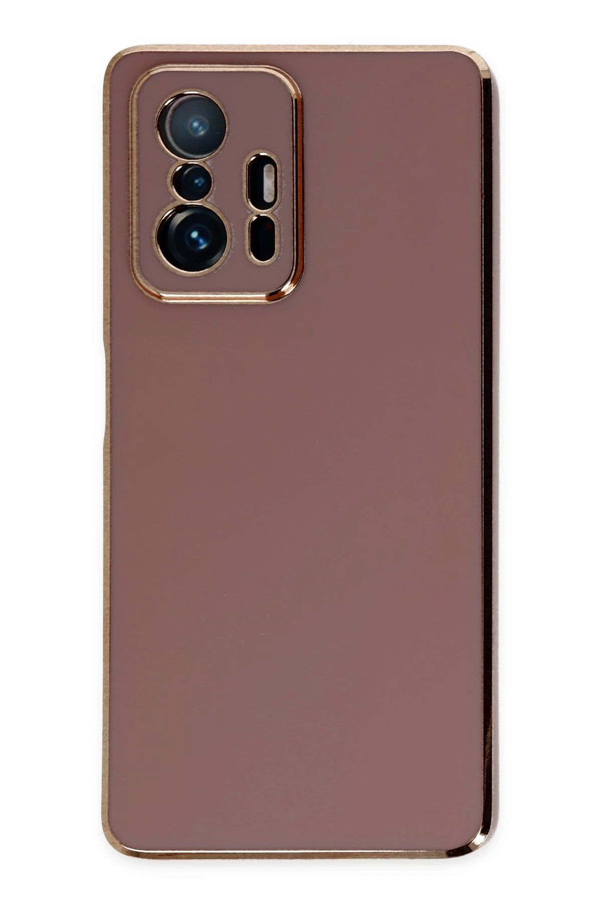 NewFace Xiaomi Mi 11T Pro Kılıf Volet Silikon - Kırmızı HNZRN