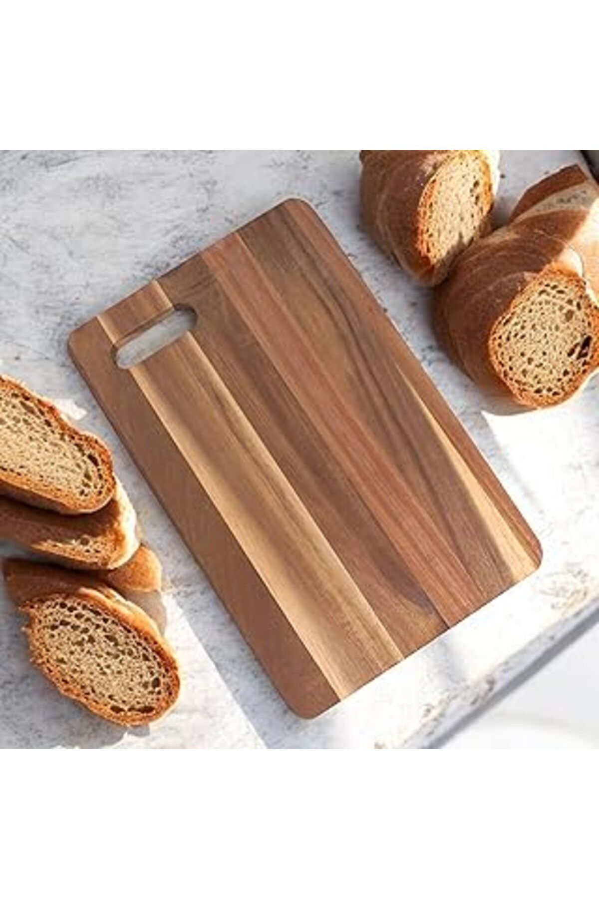 karadağsb Deconox Akasya Kesme Tahtası Antibakteriel Yıkanabilir Doğrama Tahtası Dikdörtgen 28X18Cm | Antibak