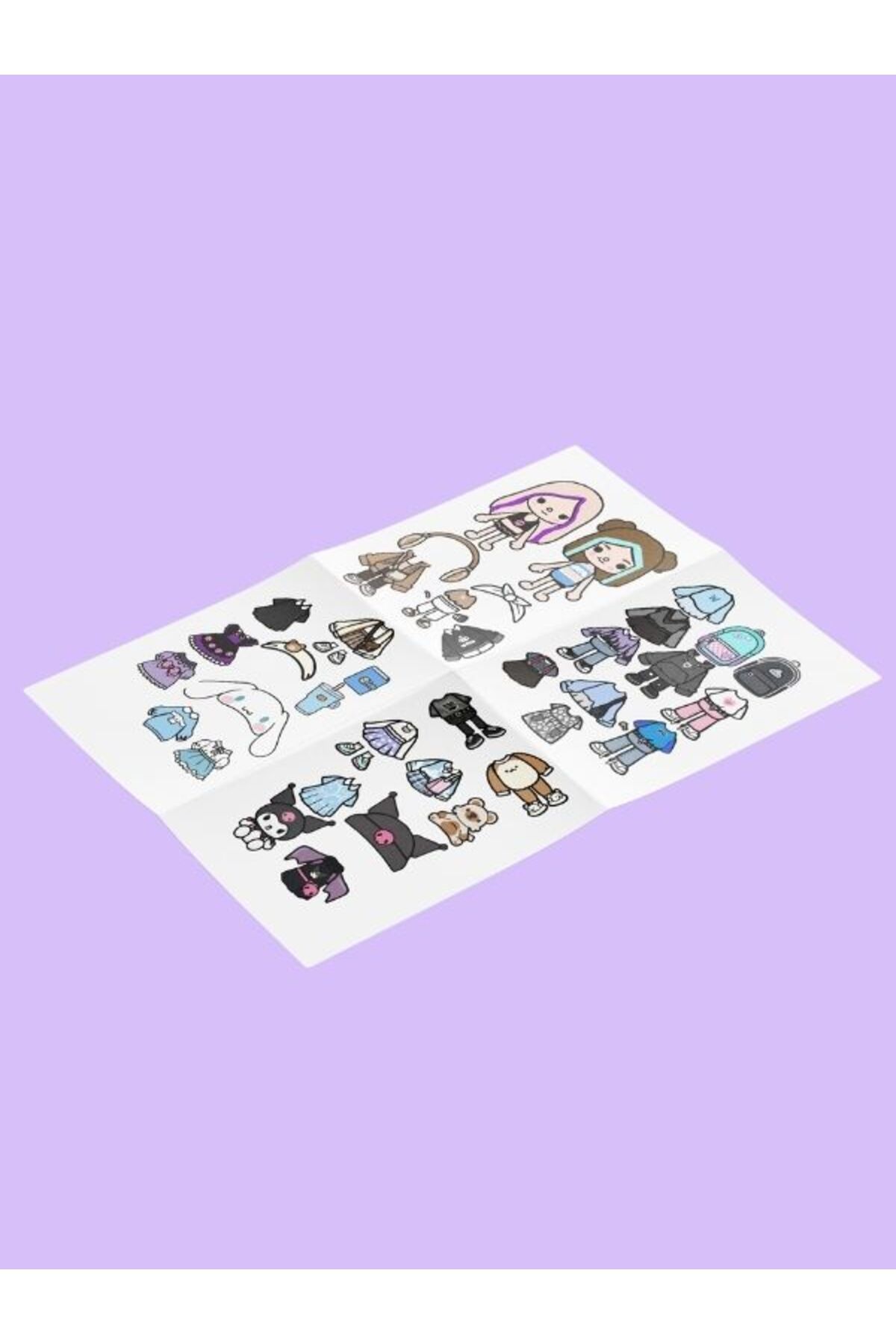 ZNC-Toca Boca Cut-And-Paste Activity Sheet (A3 Size – Colorful Print) 5