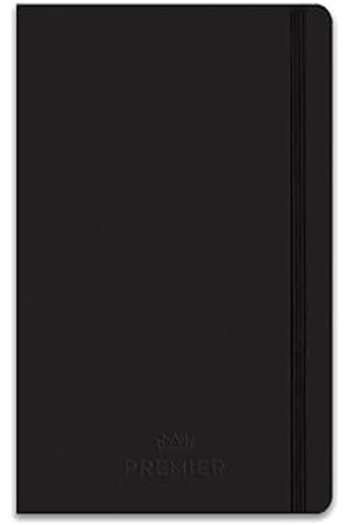 NZM TİCARET Keskin Color 13X21 96 Yaprak Kareli Ciltli Premier Defter - Siyah
