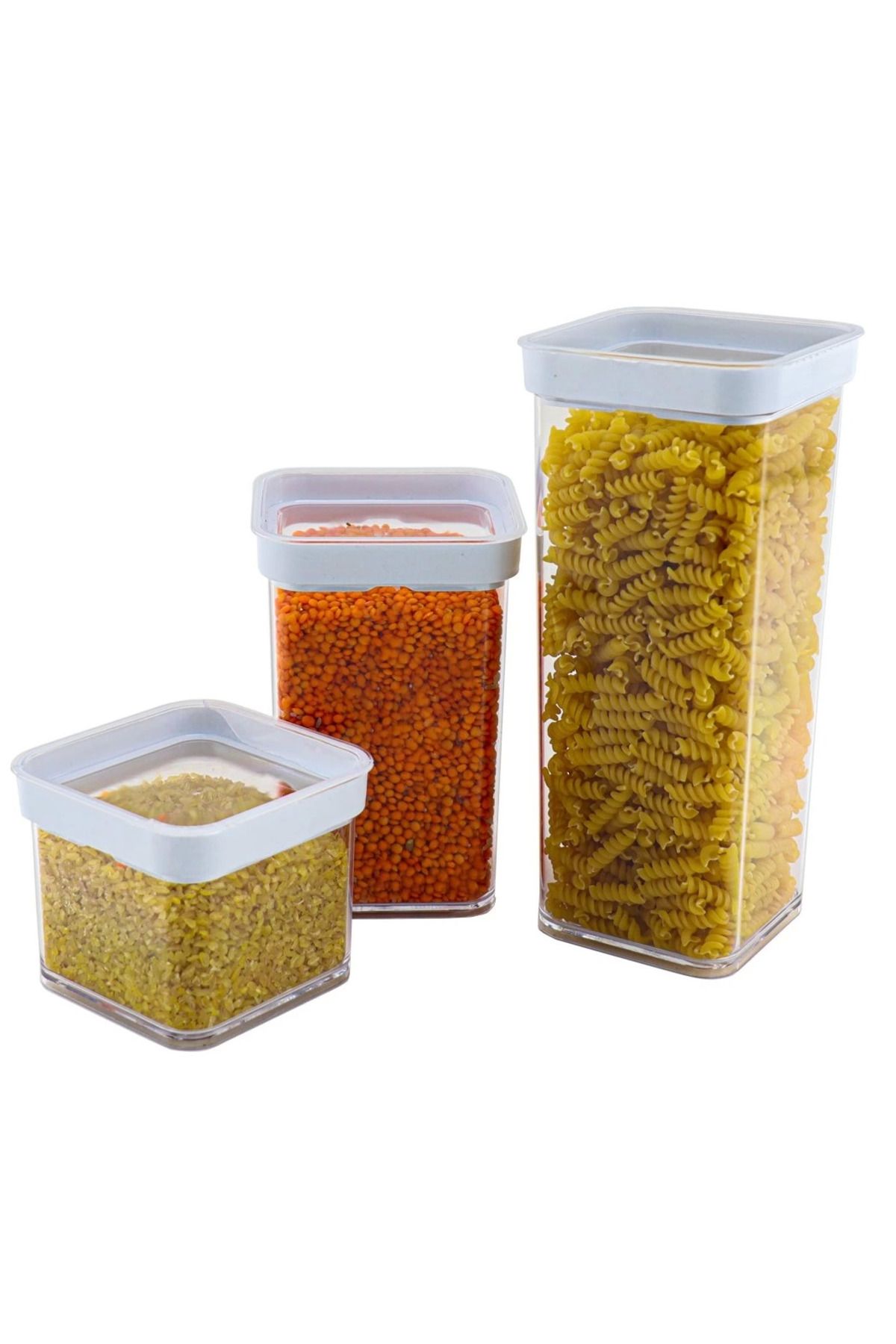 hayalimsah Vakumlu Kare Saklama Kabı - 1 Litre