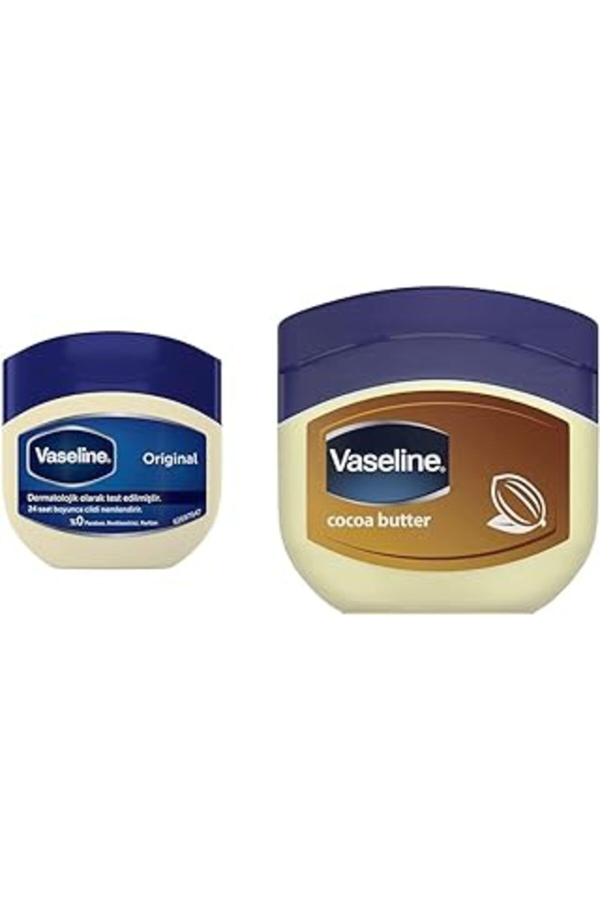 karadağsb Vaseline Nemlendirici Jel Original 100 Ml(1) Vaseline Nemlendirici Jel Krem Cocoa Butter, 100 Ml(3)