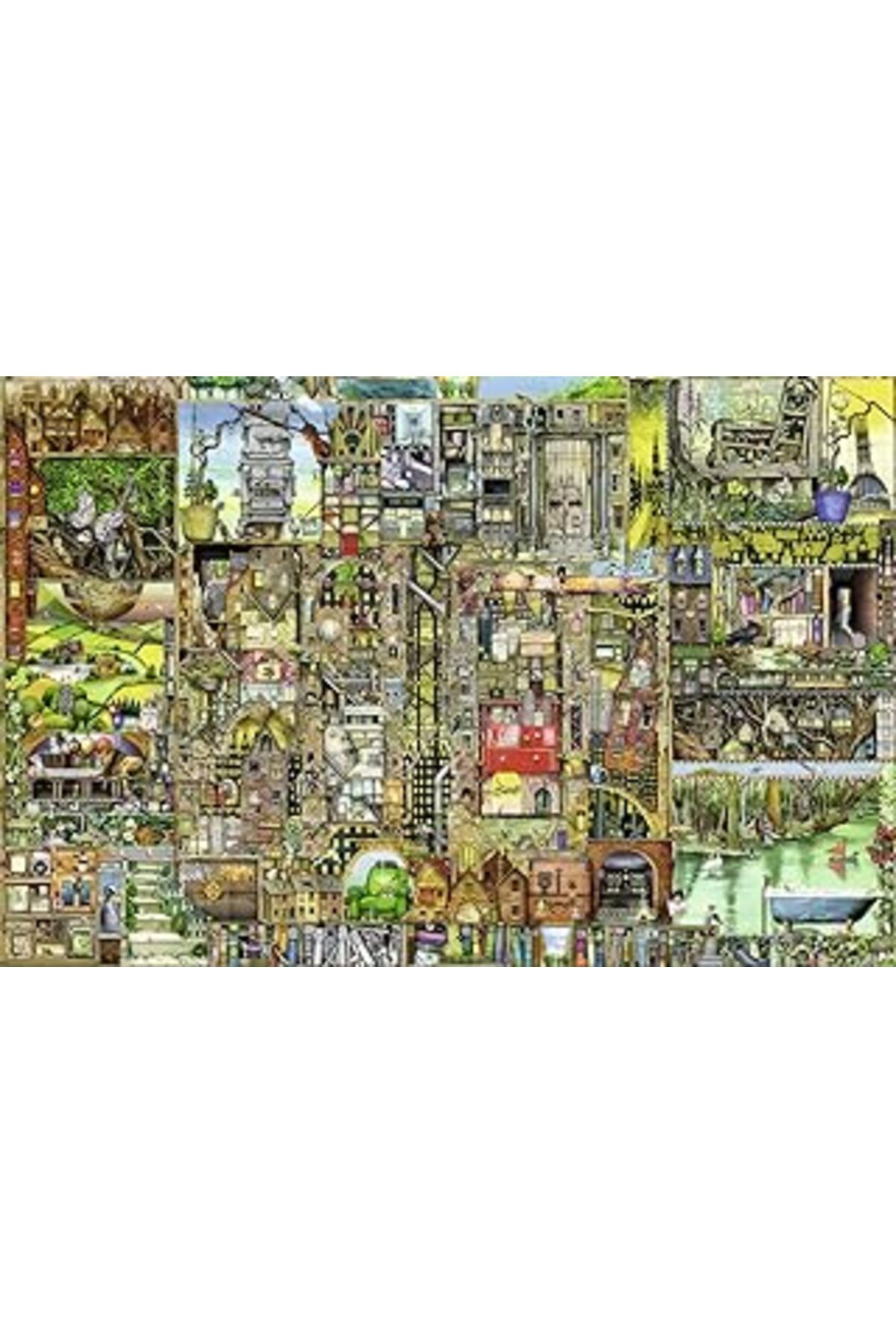 Mu Art Ravensburger - 5000 Parça Puzzle C Thompson Şehir (174300)
