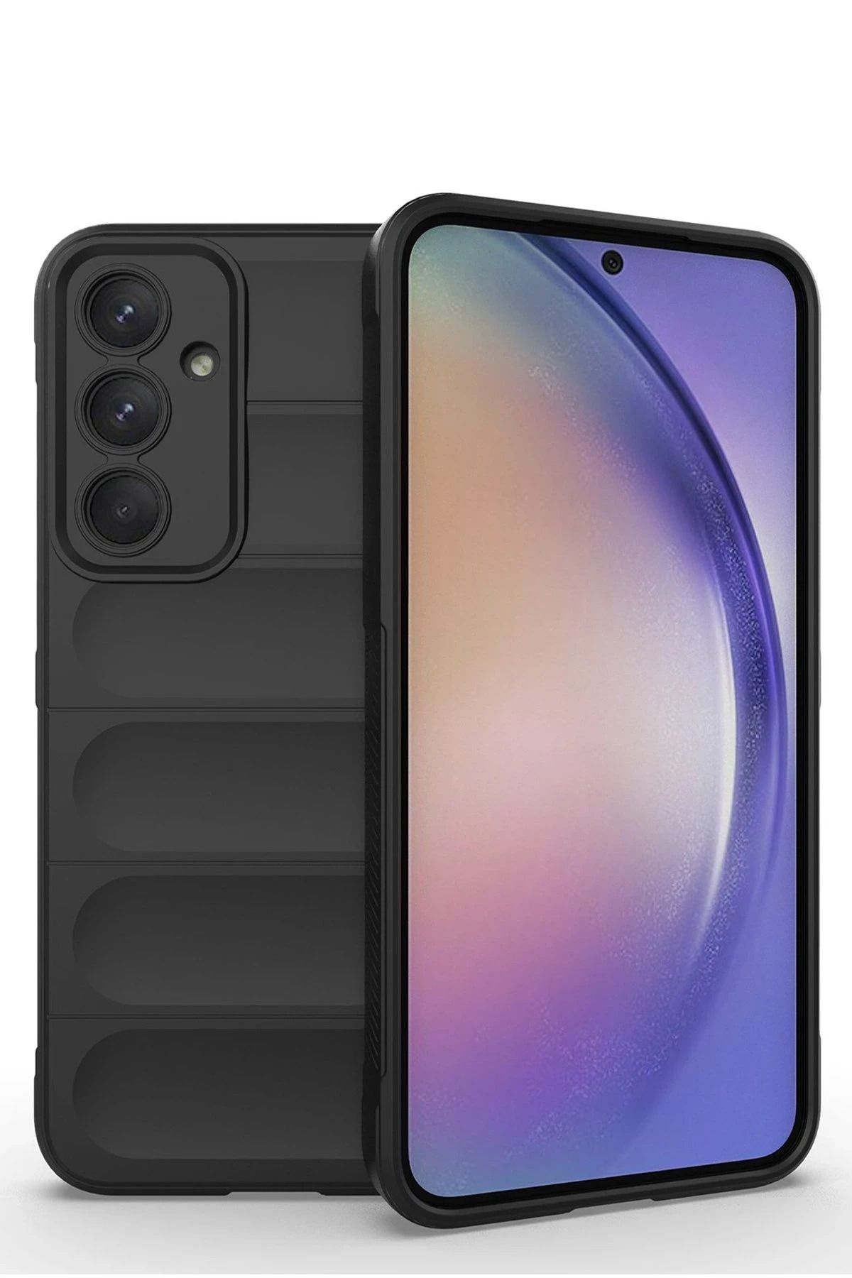 NewFace Samsung Galaxy M14 5G Kılıf Optimum Silikon - Siyah JOJUA