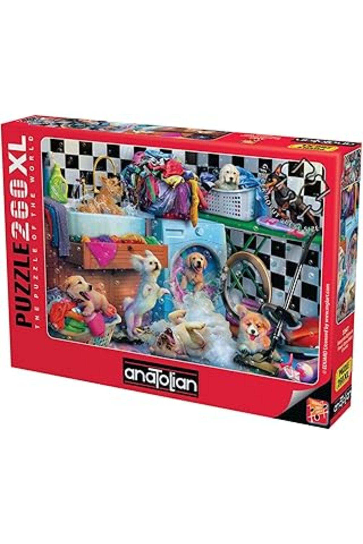 karadağsb Anatolian Puzzle - Banyoda Eğlence / 260 Parça Puzzle, #3347