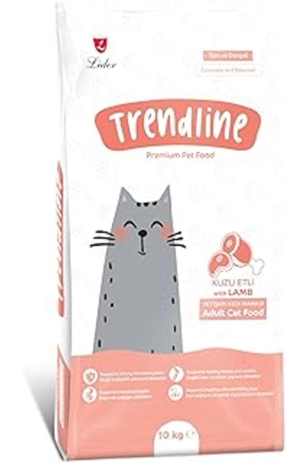 karadağsb Trendline Kuzu Etli Yetişkin Kedi Mamasi 10 Kg