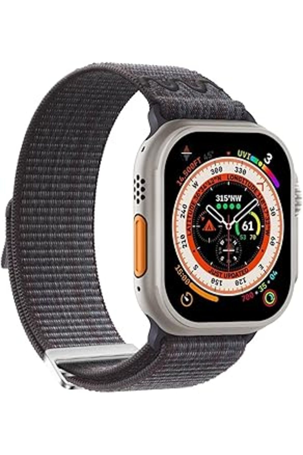 Pİ GLOBAL Microsonic Apple Watch Series 10 42Mm Kordon Terra Strand (Apple Watch Series 10 42Mm Ile Uyumlu Ko