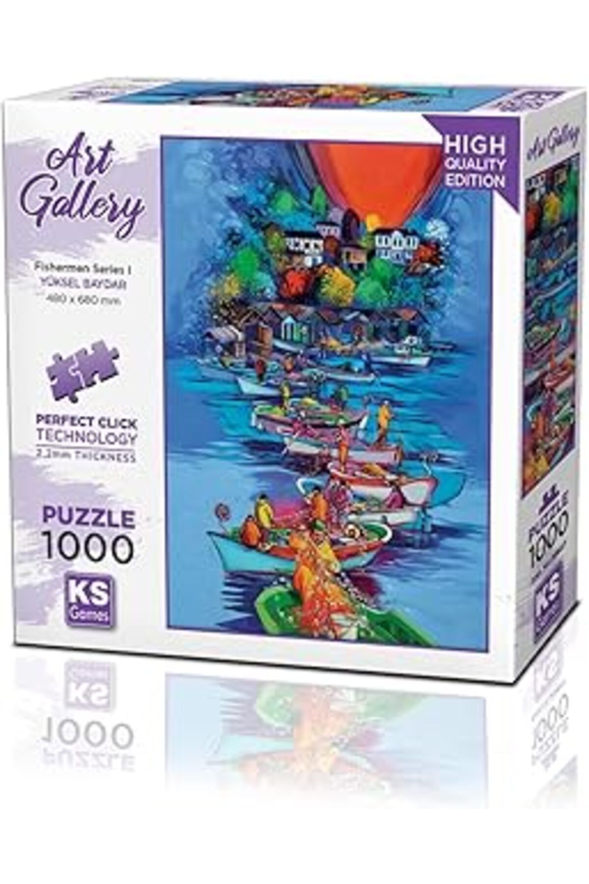 karadağsb Ks Games 1000 Parça Balıkçılar Serisi I Puzzle