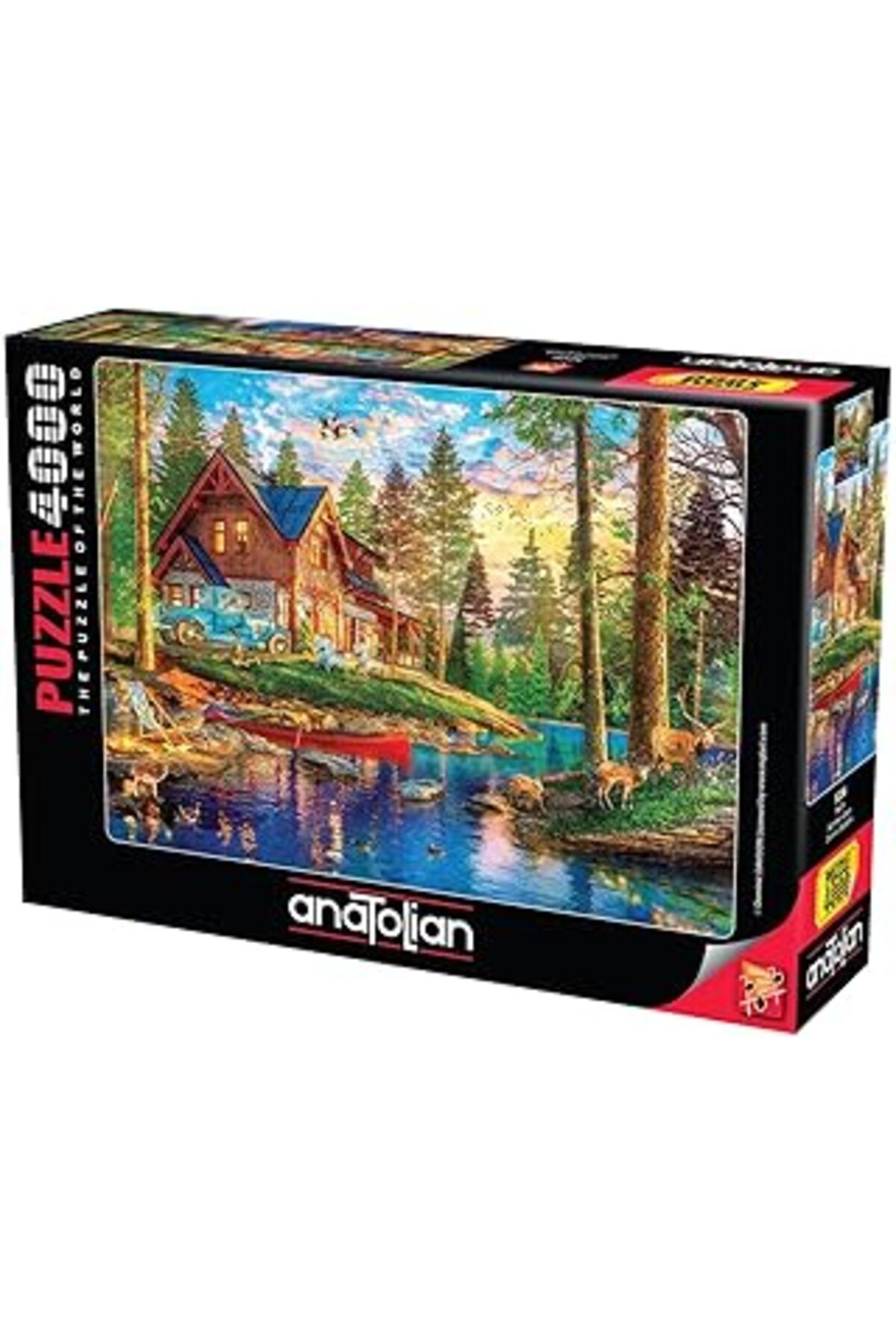 karadağsb Anatolian Puzzle - Taş Ev / 4000 Parça Puzzle, #5206