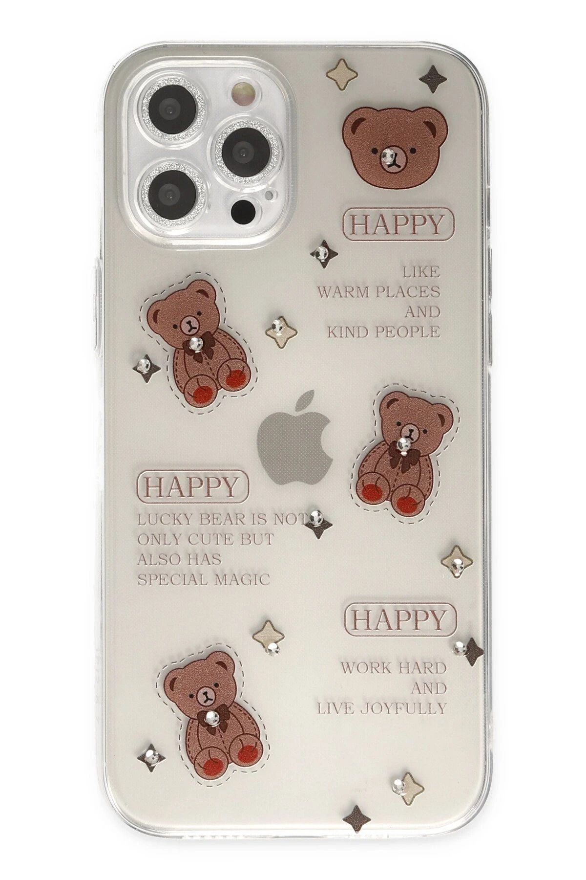 NewFace iPhone 12 Pro Max Kılıf Lucky Silikon - Lucky 1 YNSMR