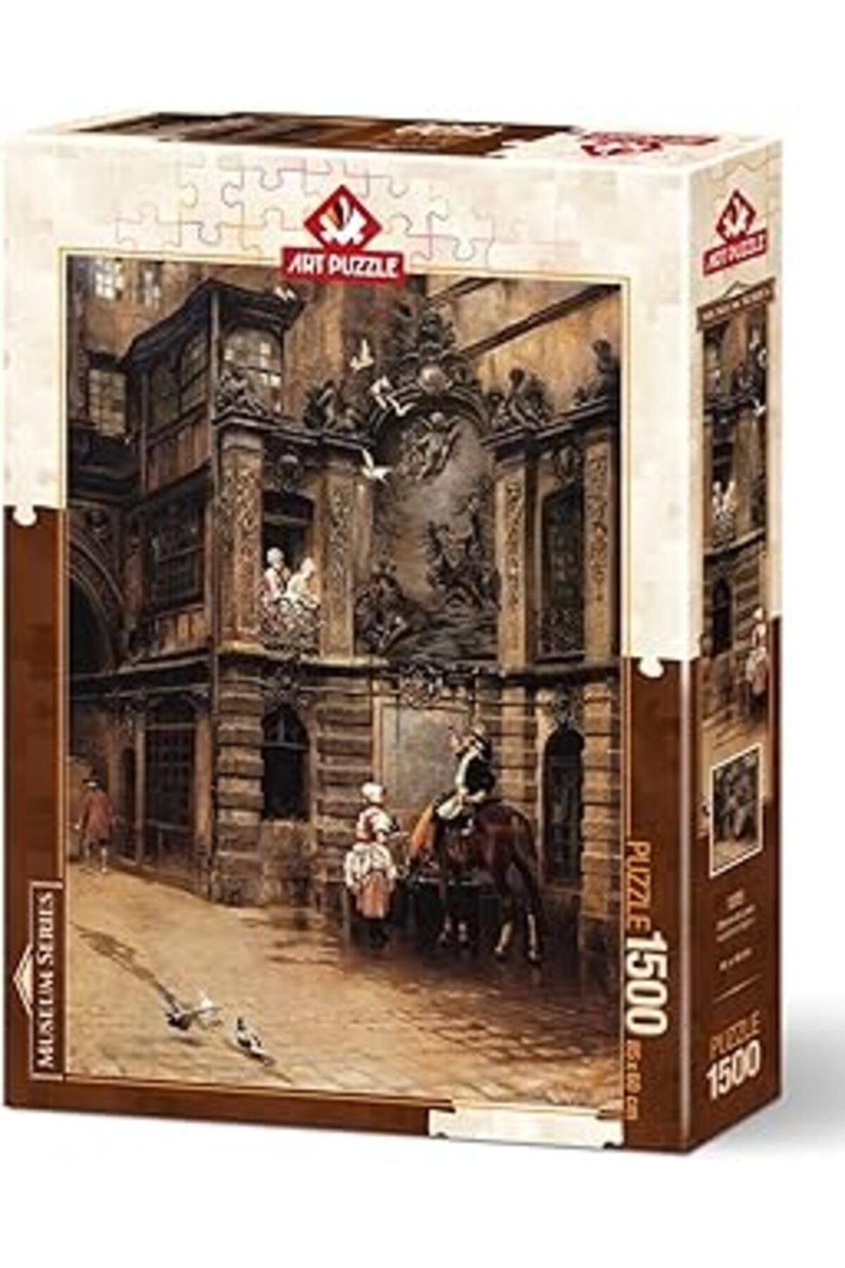 karadağsb Art Puzzle Kadehler Aşk'A 1500 Parça Puzzle