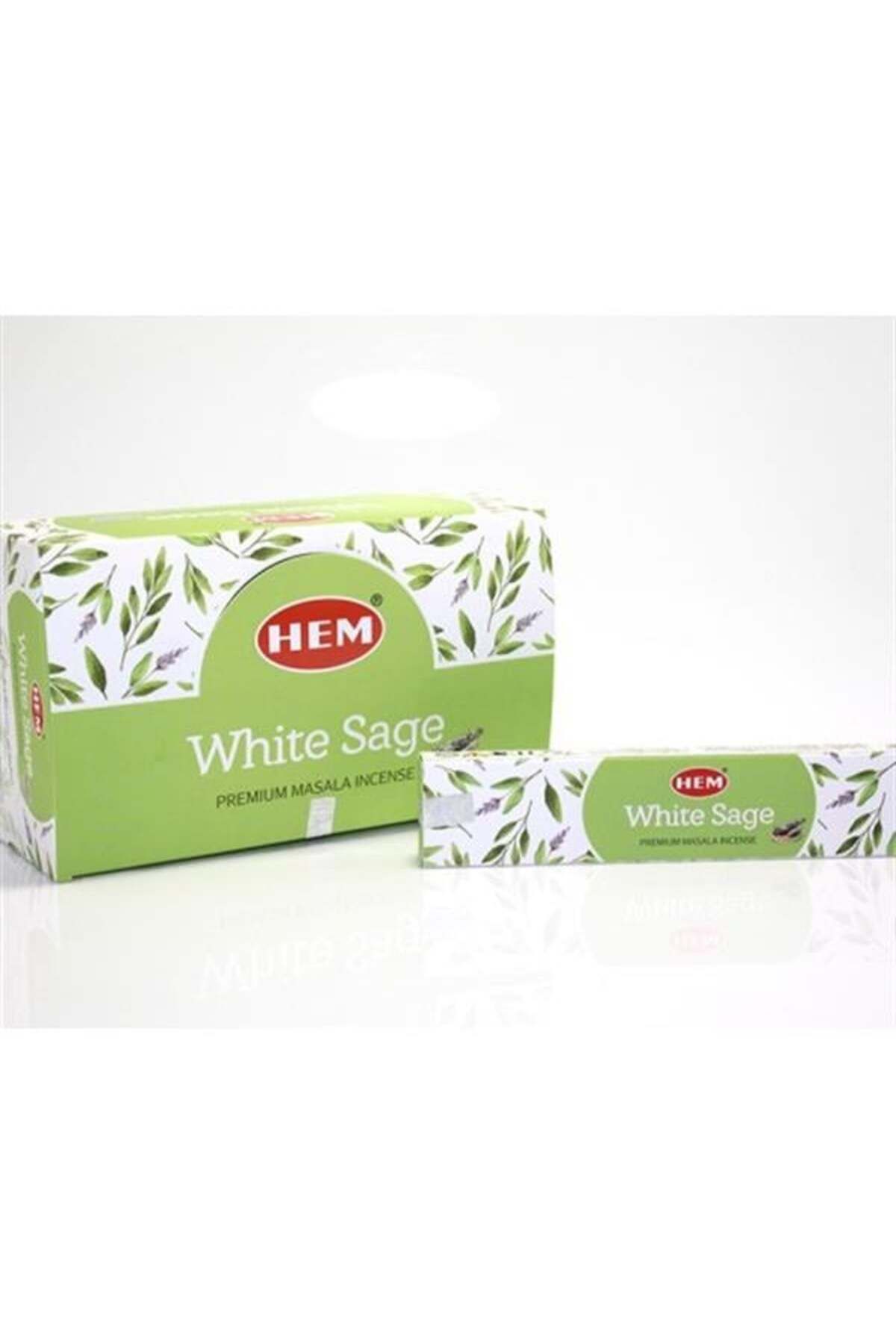 Mu Art Ahşap Hem Universal White Sage Aromalı Masala Tütsü