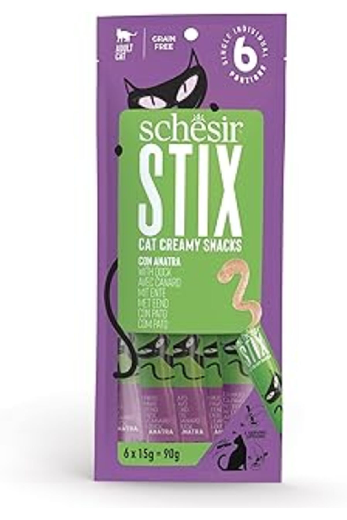 karadağsb Schesir Stix Ördekli Krem Ödül Maması 6X15G