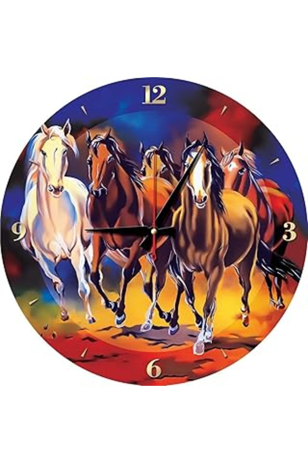 karadağsb Art Puzzle Yılkı Atları 570 Parça Saat Puzzle