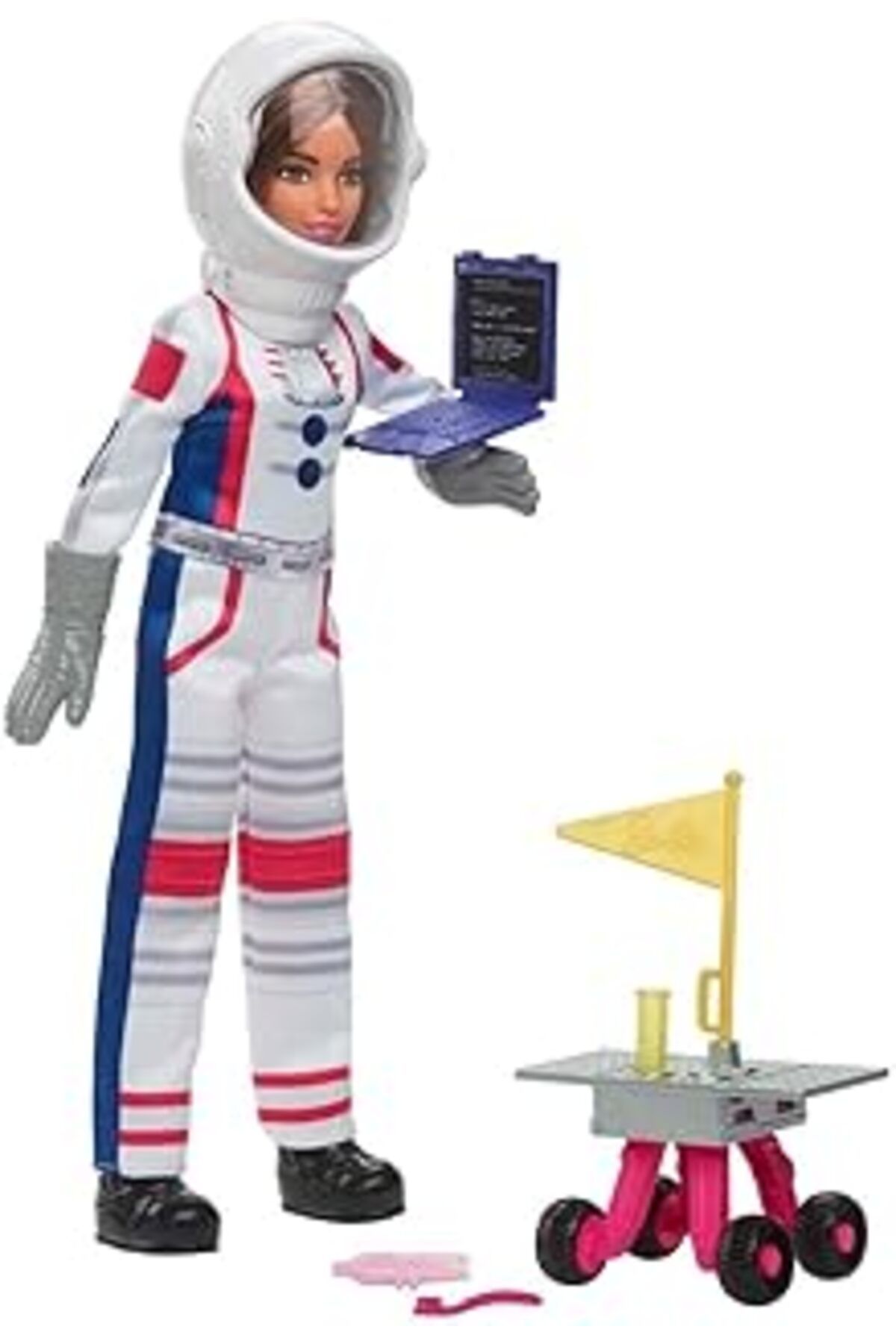Mu Art 65. Yıldönümü Bebeği Ve 10 Aksesuar, Esmer Bebekli Astronot Seti, Rolling Rover, Flipping Shield Ve