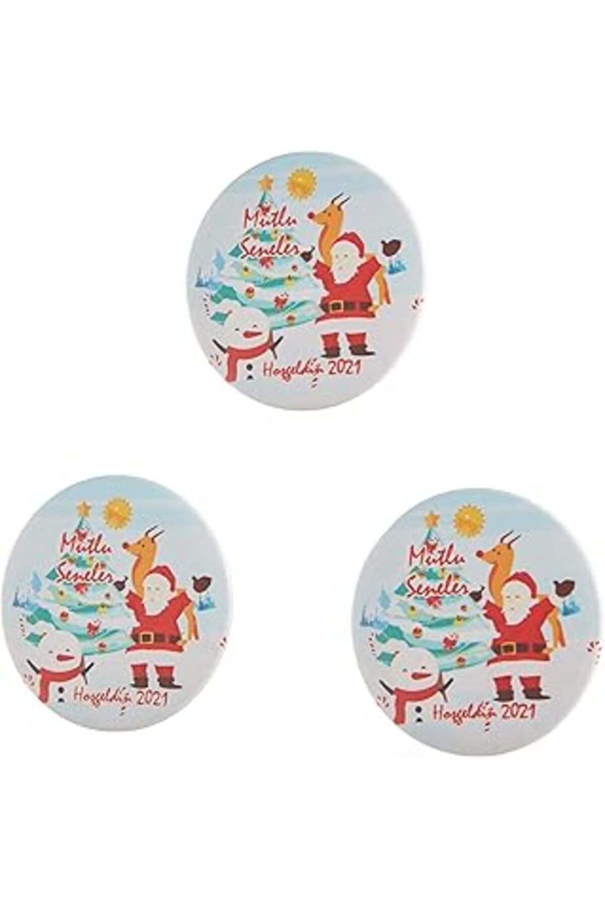 Mu Art Parti Çocuk Yeniyıl Yılbaşı Hediye Magnet Açacak