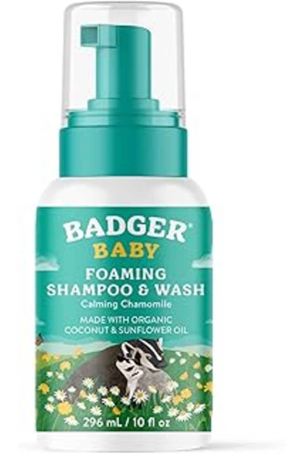 Mu Art Badger Organik Bebek Köpük Şampuanı (Saç Ve Vücut)