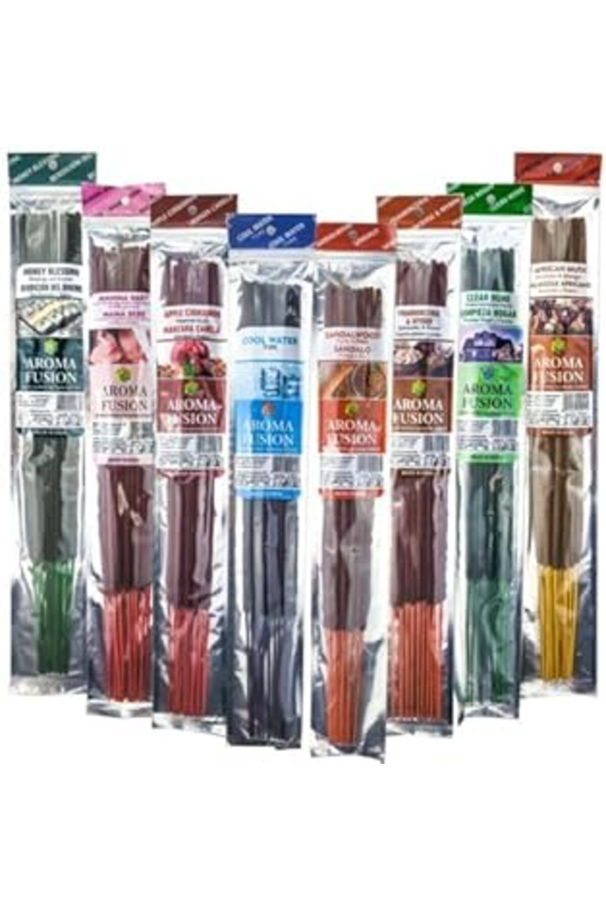 karadağsb Vintage Sportswear İthal Premium Kalite 30 Cm 60 Adet 4 Farklı Aroma Paketi Organik El Yapımı Kokul