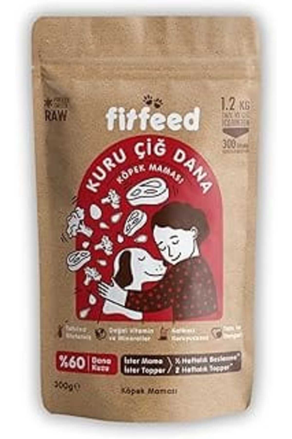 karadağsb Fitfeed Freeze-Dried Kuru Çiğ Köpek Maması -%60 Dana & Kuzu - 300G