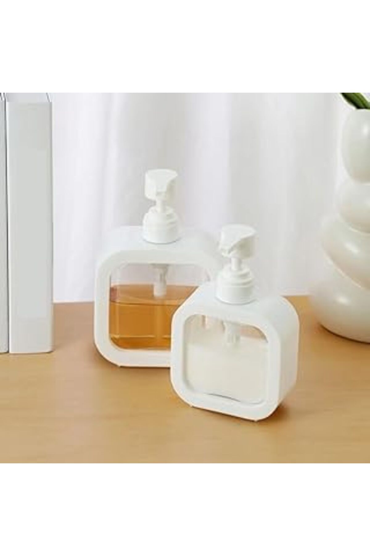 karadağsb Yunhan 400 Ml Dikdörtgen Banyo Mutfak Sıvı Sabunluk Bulaşık Lavabo Deterjanlık,Tezgah Üstü Dikdörtg