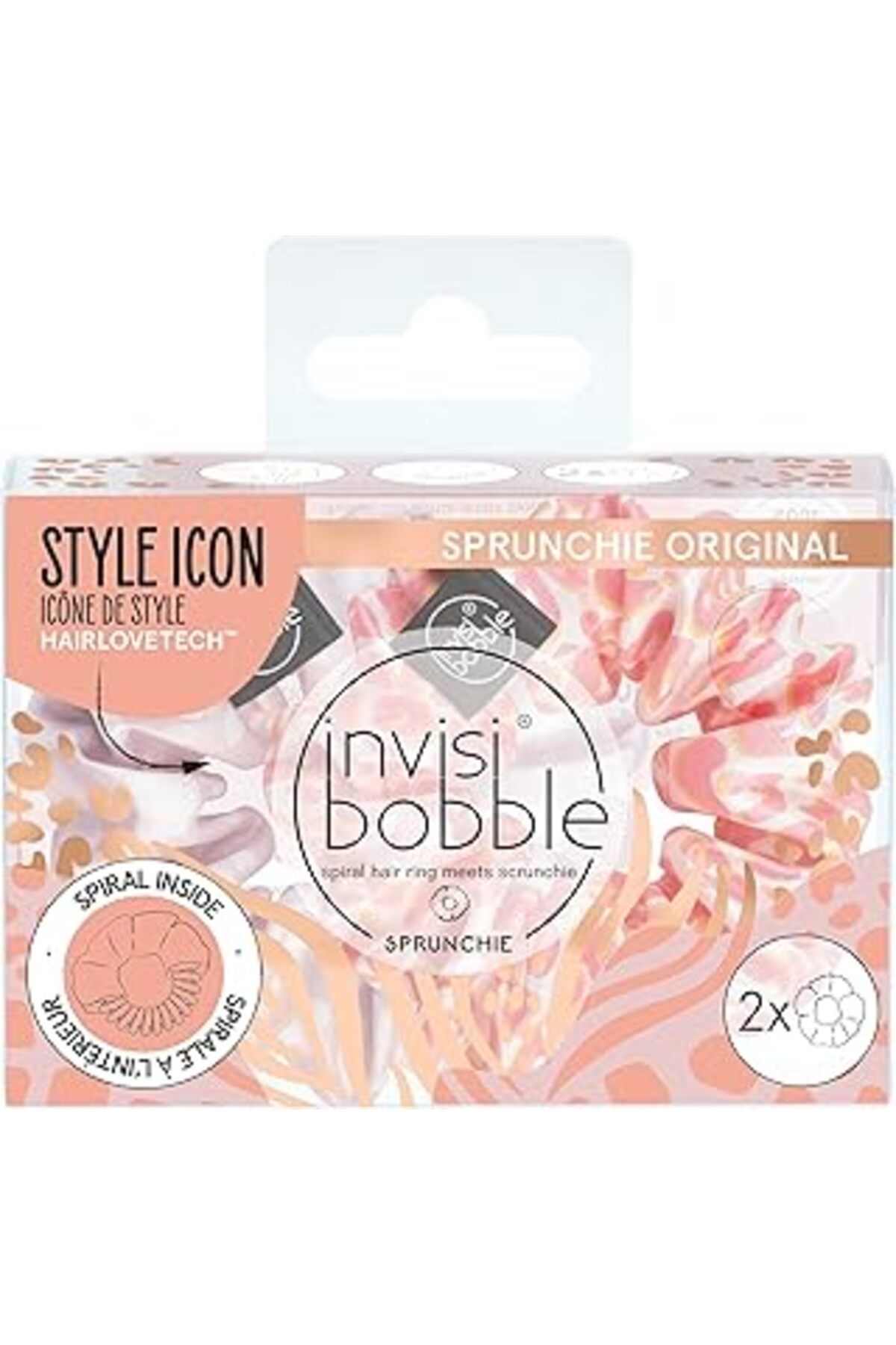 karadağsb Invisibobble Sprunchie ''We'Ll Always Have Panther'' Duo Scrunchie 2'Li Saten Kumaşlı Saç Tokası Se