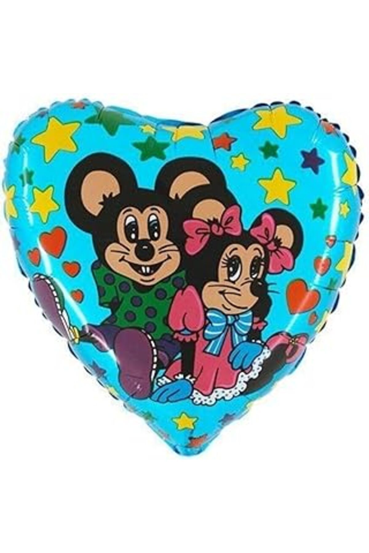 karadağsb Red Castle 18'' M.& P. Embrace Folyo Balon- 10 Adet