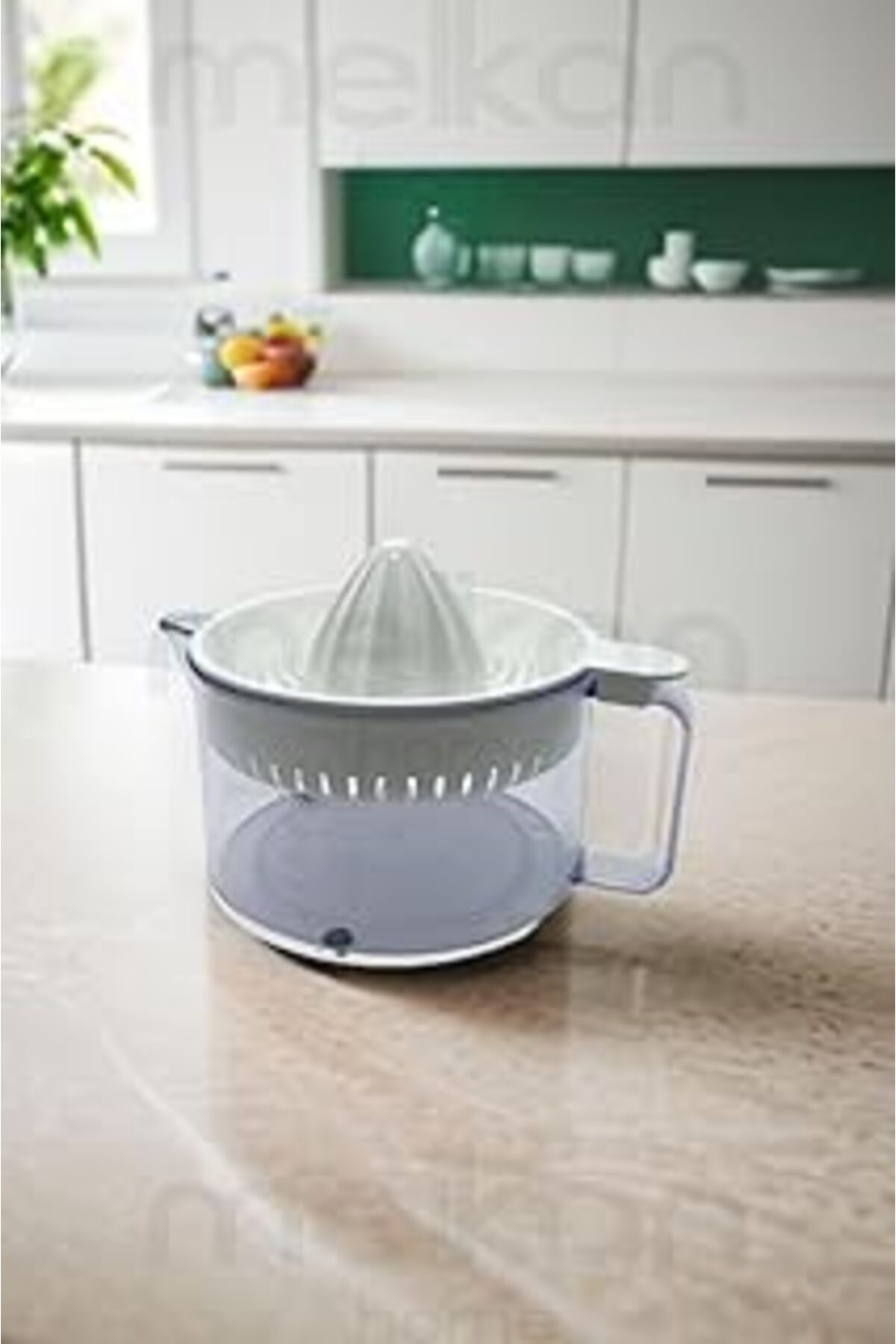 NETWORK ART Melkan Home Limon Sıkacağı Narenciye Portakal Sıkacağı Beyaz 500 ml
