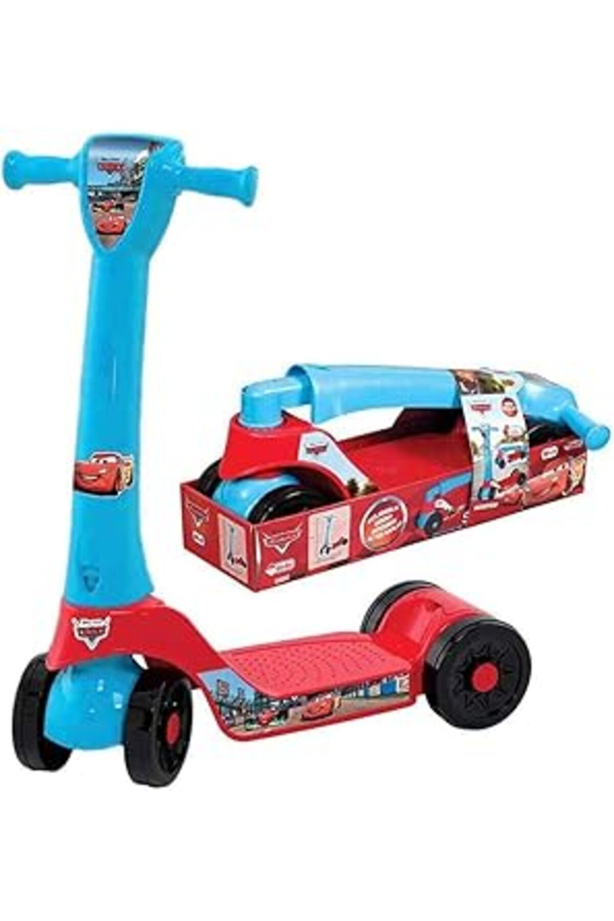 NETWORK ART Dede Cars Scooter, 4 Tekerlek, 54.5 X 17 X 25.5 Cm, 1 Yaş Için, Arabalar