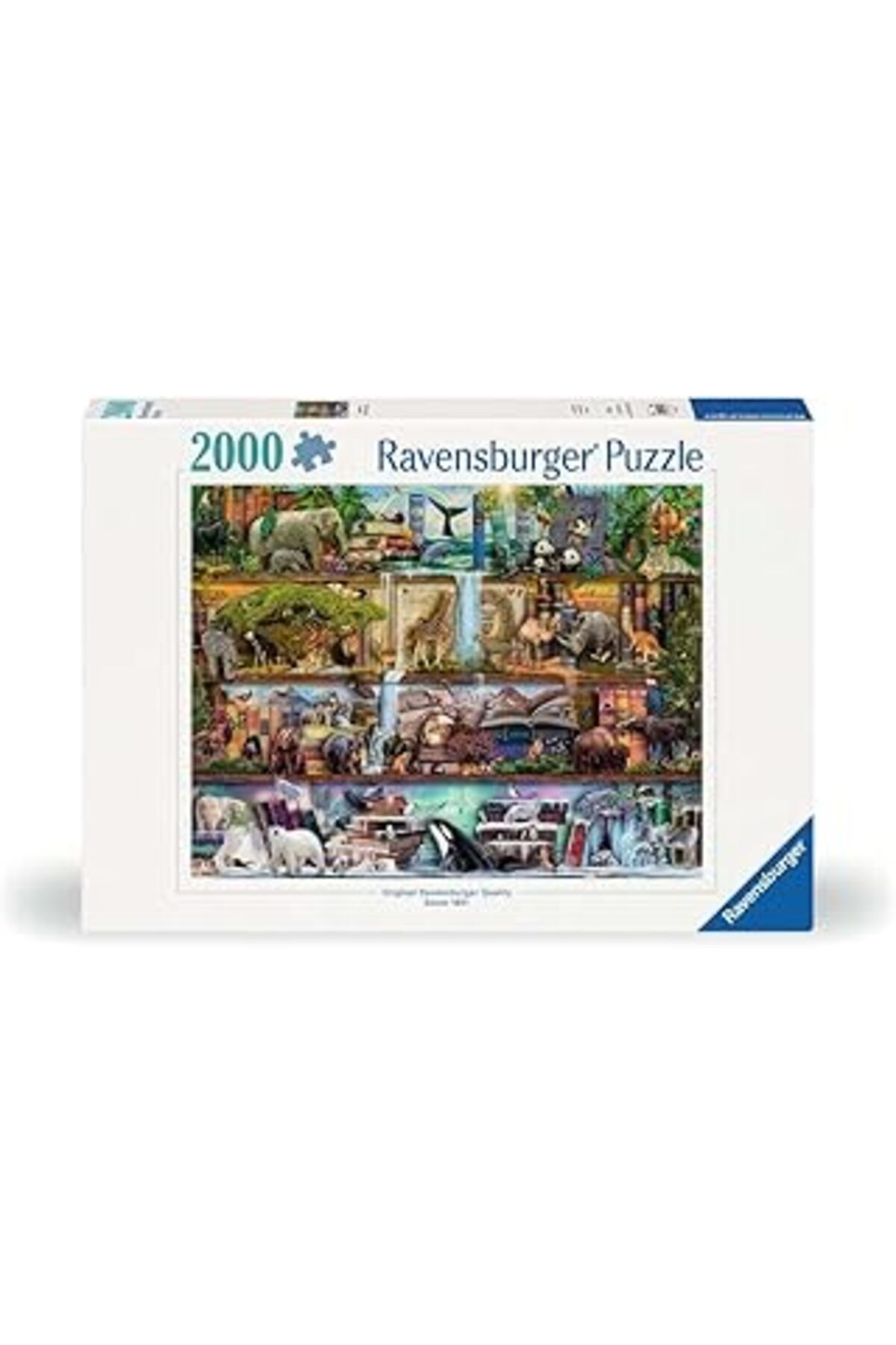 karadağsb Ravensburger - 2000 Parça Puzzle Wild Animals (166527)