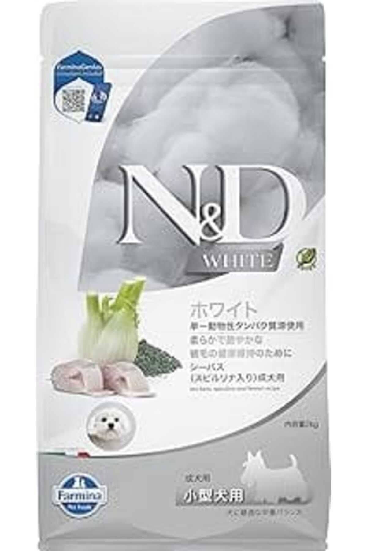 karadağsb N&D Nd White Mono Protein Balıklı Beyaz Renkli Küçük Irk Yetişkin Köpek Maması 2Kg