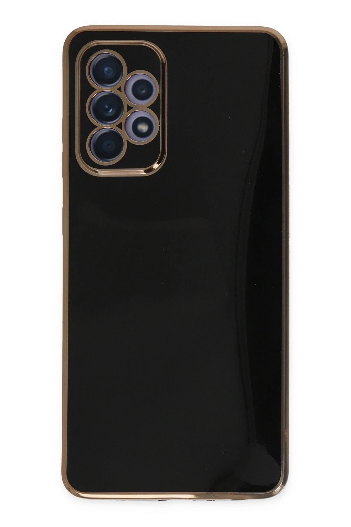 NewFace Samsung Galaxy A32 Kılıf Volet Silikon - Siyah HNZRN